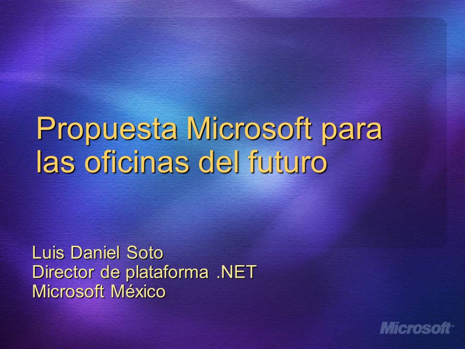 Propuesta Microsoft para las oficinas del futuro