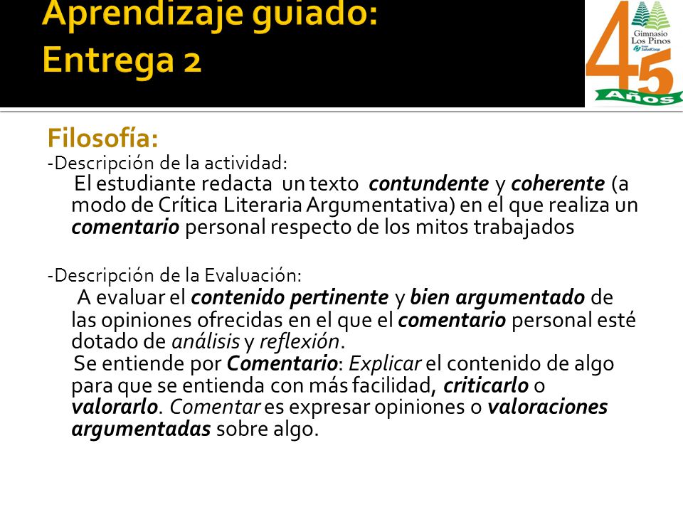 Aprendizaje guiado: Entrega 2