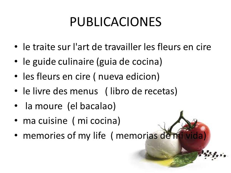 PUBLICACIONES le traite sur l art de travailler les fleurs en cire
