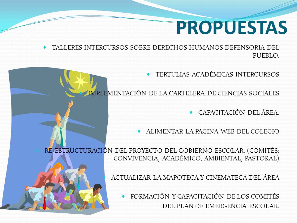 PROPUESTAS TALLERES INTERCURSOS SOBRE DERECHOS HUMANOS DEFENSORIA DEL PUEBLO. TERTULIAS ACADÉMICAS INTERCURSOS.