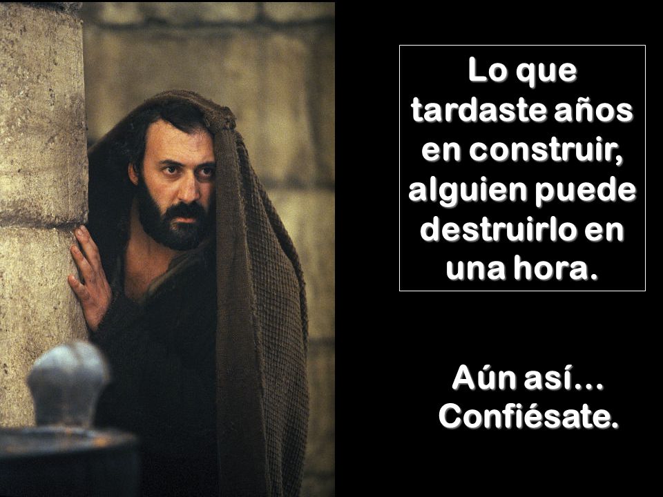 Lo que tardaste años en construir, alguien puede