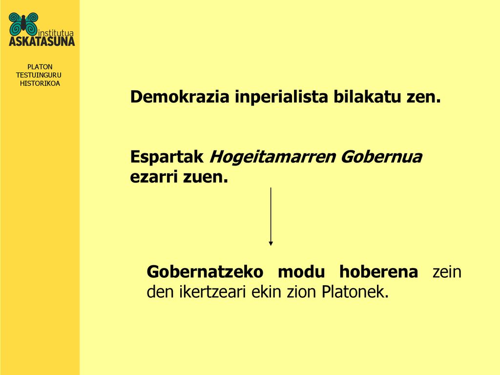 Demokrazia inperialista bilakatu zen.