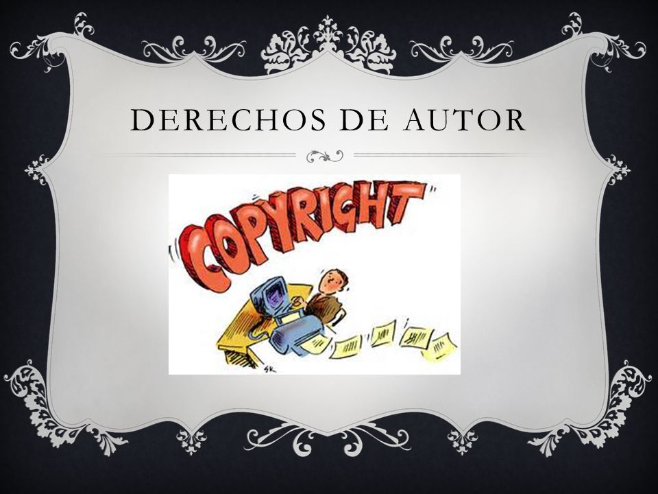 Derechos de autor