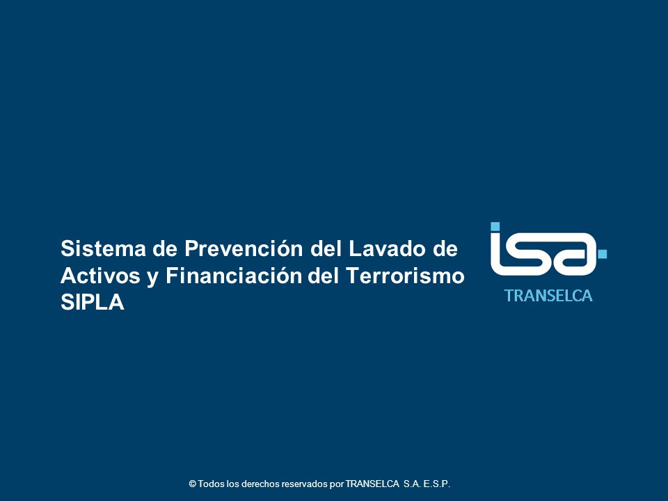 © Todos los derechos reservados por TRANSELCA S.A. E.S.P.