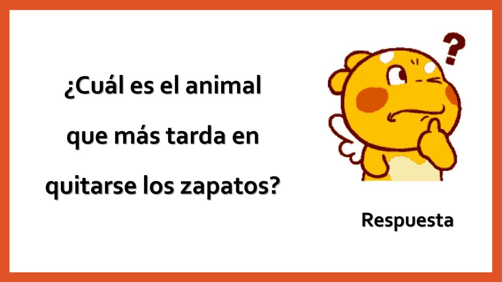 ¿Cuál es el animal que más tarda en quitarse los zapatos