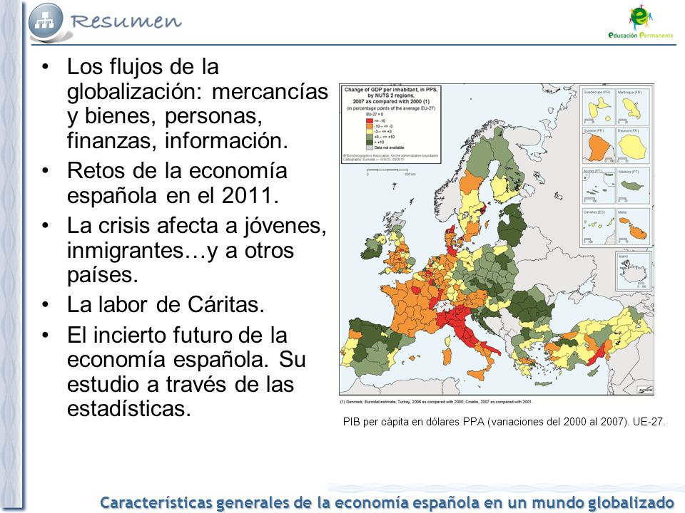 Retos de la economía española en el