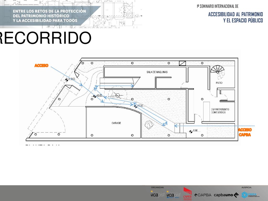 RECORRIDO ACCESIBILIDAD AL PATRIMONIO Y EL ESPACIO PÚBLICO