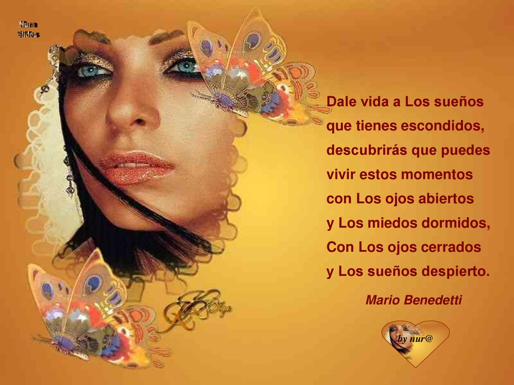 descubrirás que puedes vivir estos momentos con Los ojos abiertos