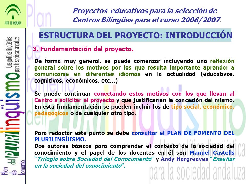 ESTRUCTURA DEL PROYECTO: INTRODUCCIÓN