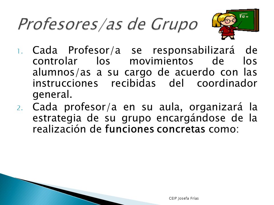 Profesores/as de Grupo