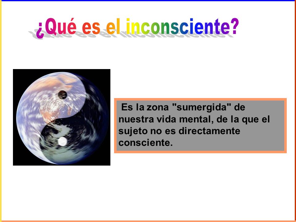 ¿Qué es el inconsciente