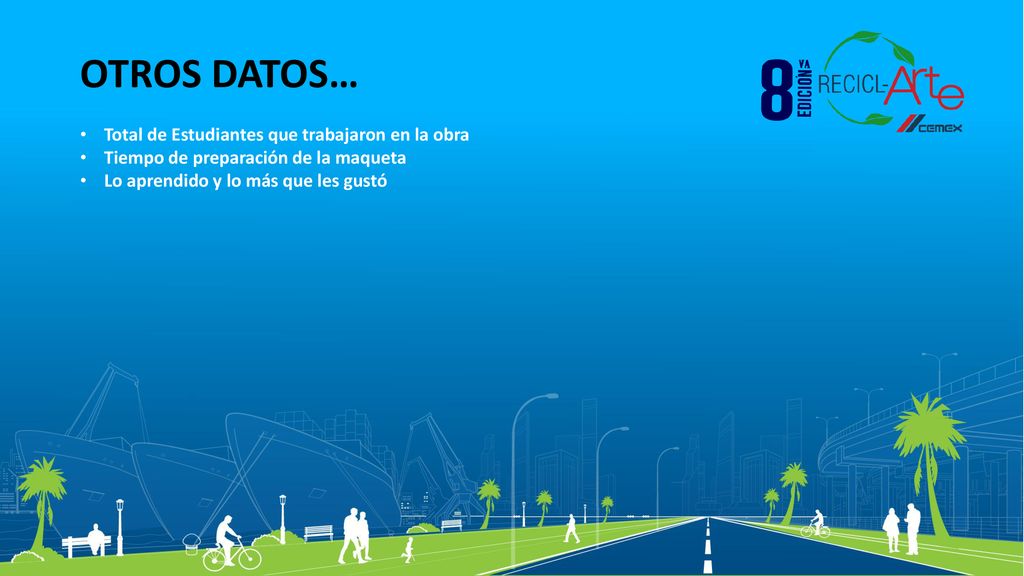OTROS DATOS… Total de Estudiantes que trabajaron en la obra