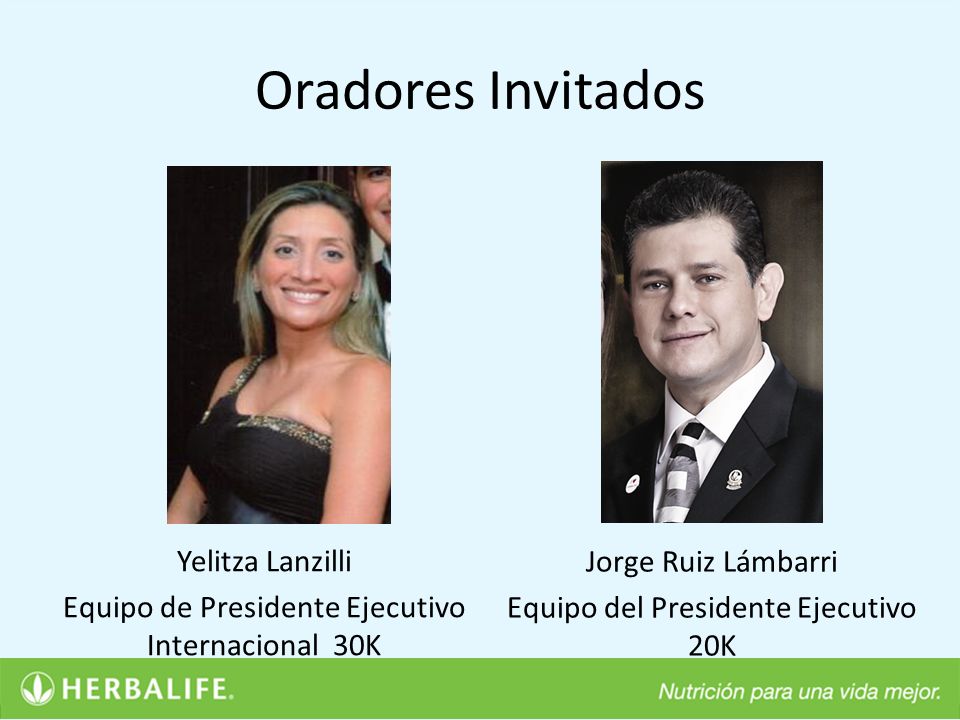 Oradores Invitados Yelitza Lanzilli Equipo de Presidente Ejecutivo Internacional 30K Jorge Ruiz Lámbarri.