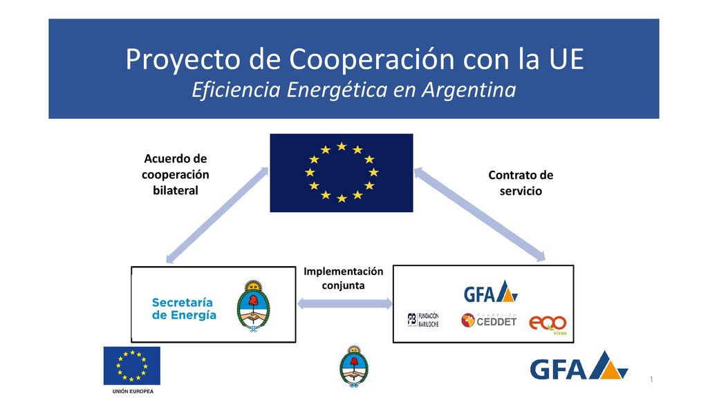 Proyecto de Cooperación con la UE Eficiencia Energética en Argentina
