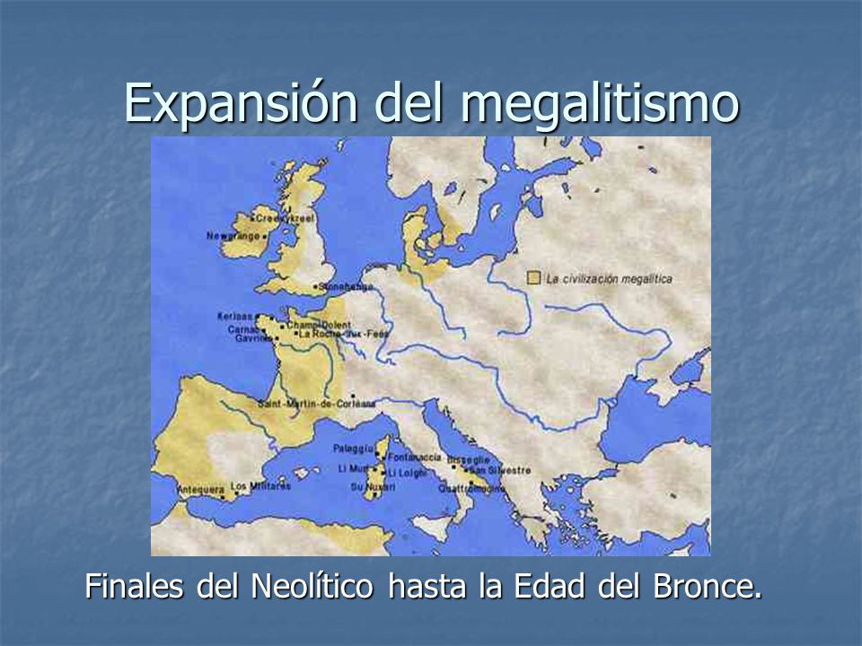 Expansión del megalitismo