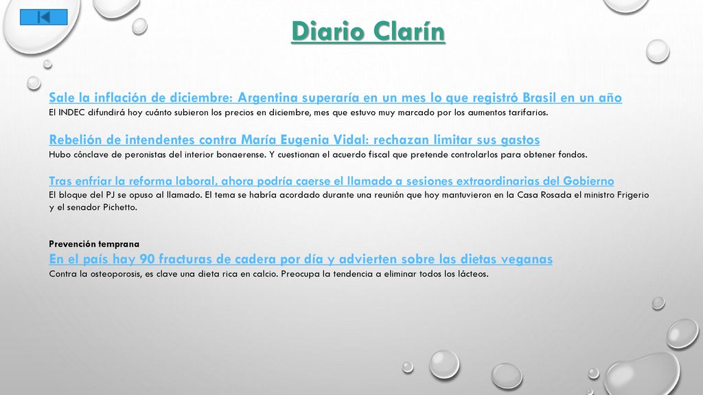 Diario Clarín Sale la inflación de diciembre: Argentina superaría en un mes lo que registró Brasil en un año.