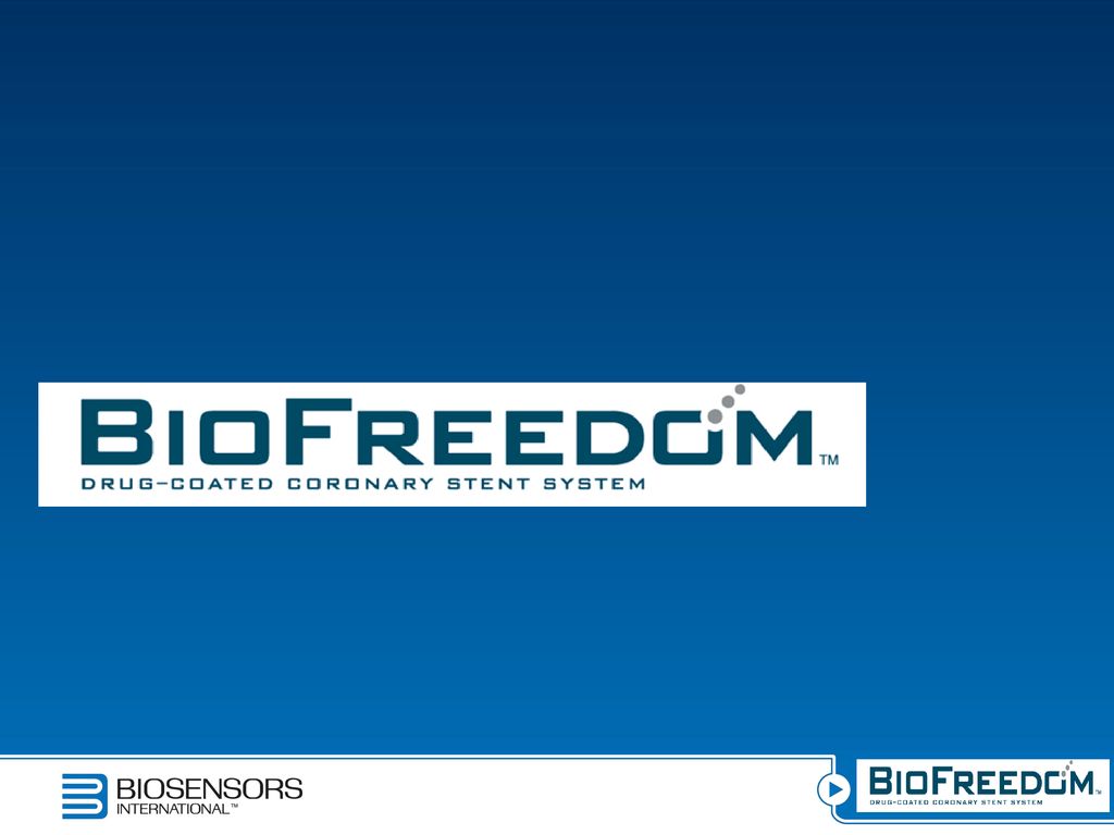 BioFreedom – the world’s first coronary stent system coated with BA9