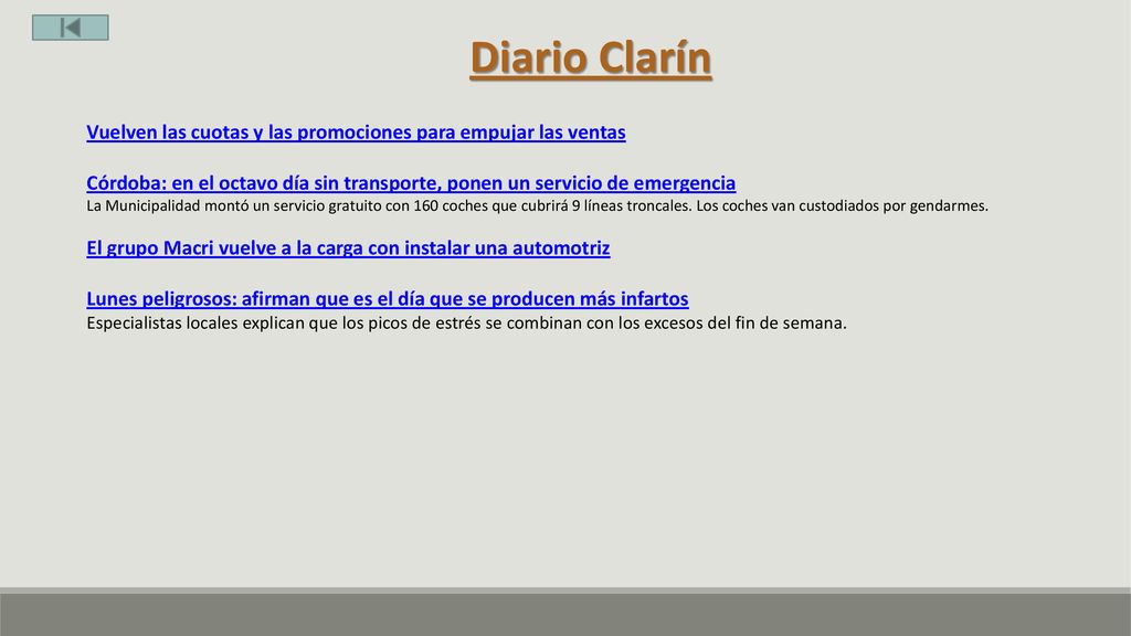 Diario Clarín Vuelven las cuotas y las promociones para empujar las ventas.