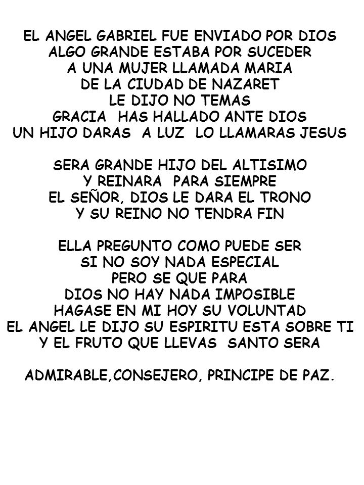 EL ANGEL GABRIEL FUE ENVIADO POR DIOS ALGO GRANDE ESTABA POR SUCEDER