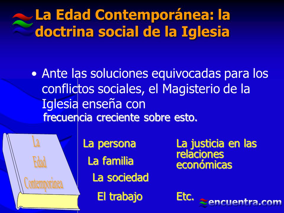La Edad Contemporánea: la doctrina social de la Iglesia