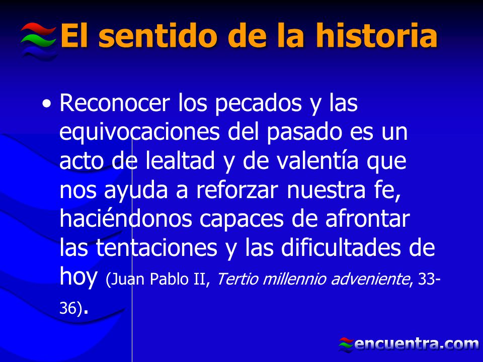 El sentido de la historia