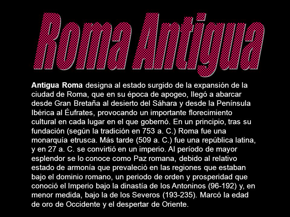 Roma Antigua
