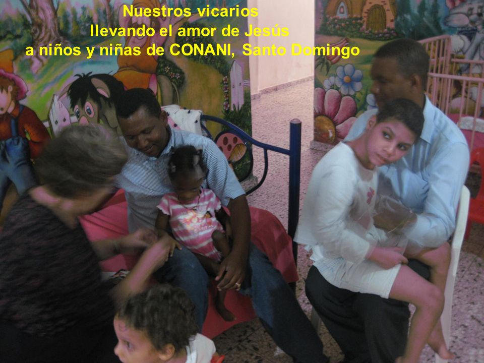 llevando el amor de Jesús a niños y niñas de CONANI, Santo Domingo