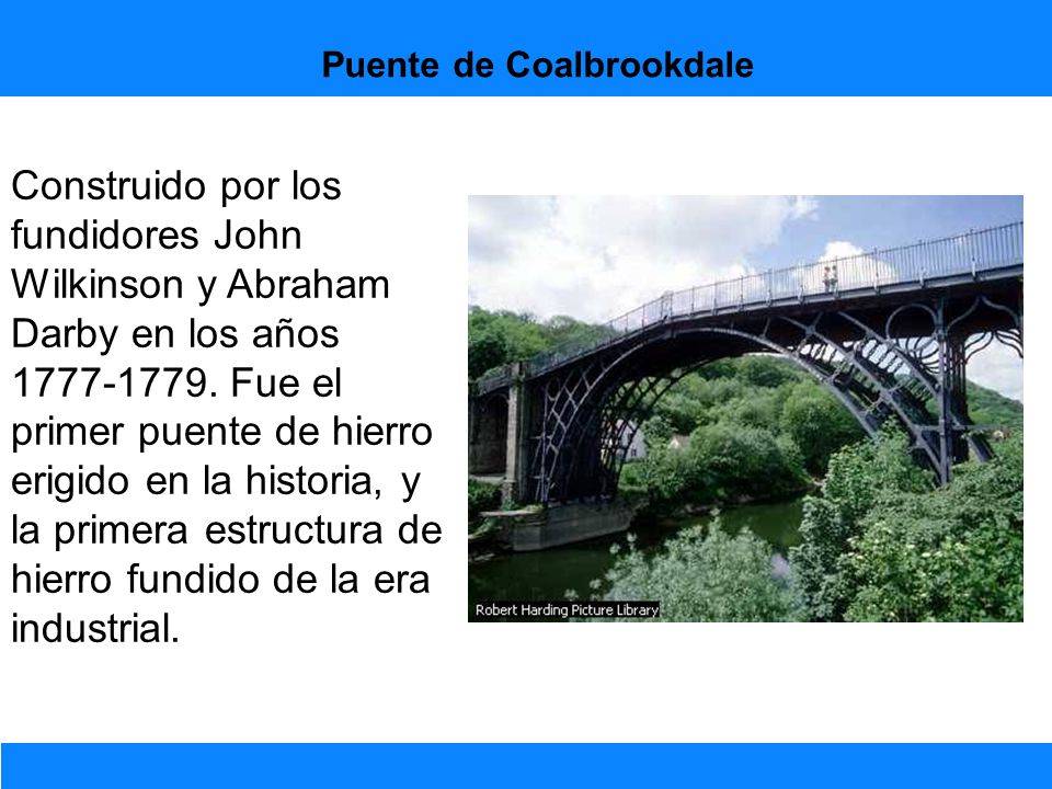Puente de Coalbrookdale