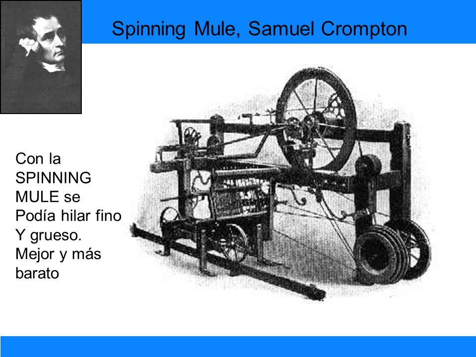 Spinning Mule, Samuel Crompton