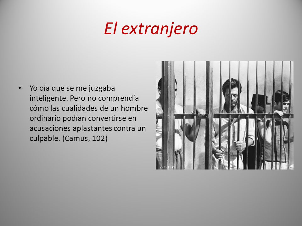 El extranjero