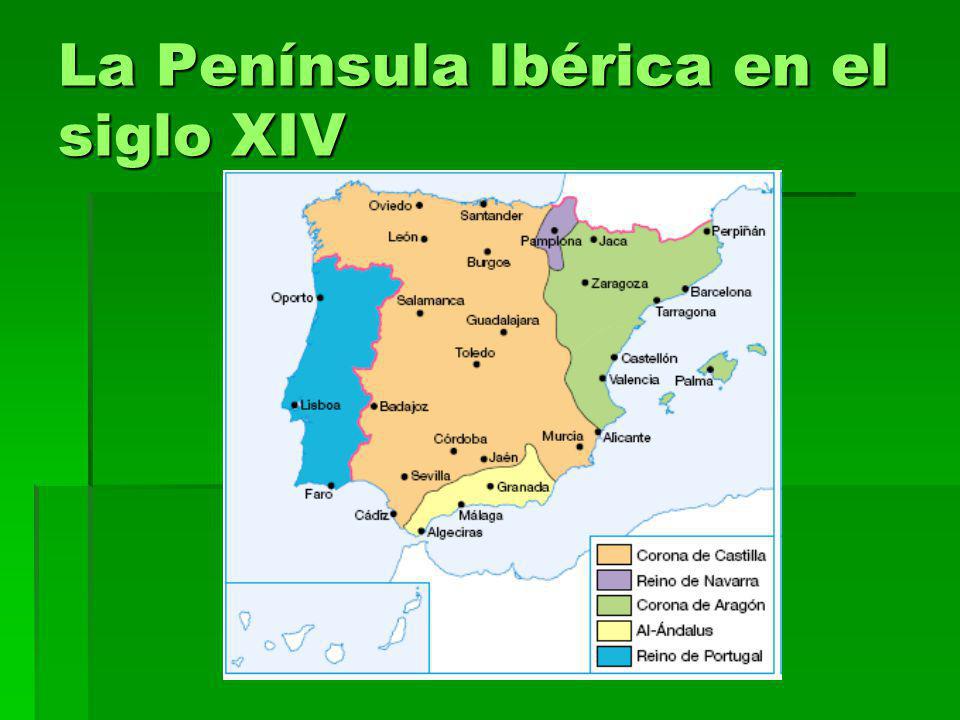 La Península Ibérica en el siglo XIV
