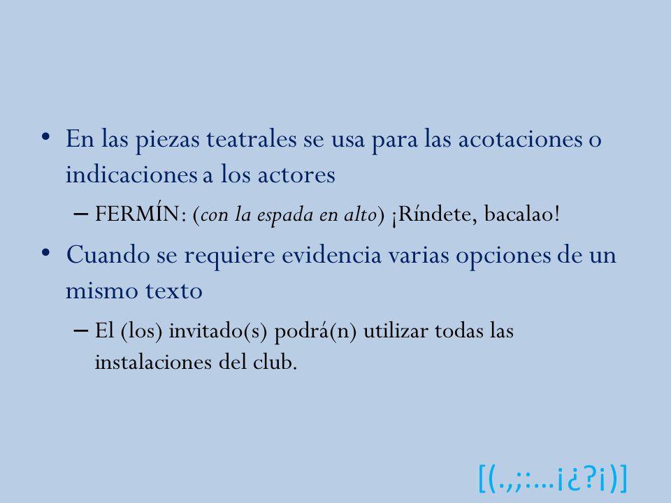 Cuando se requiere evidencia varias opciones de un mismo texto