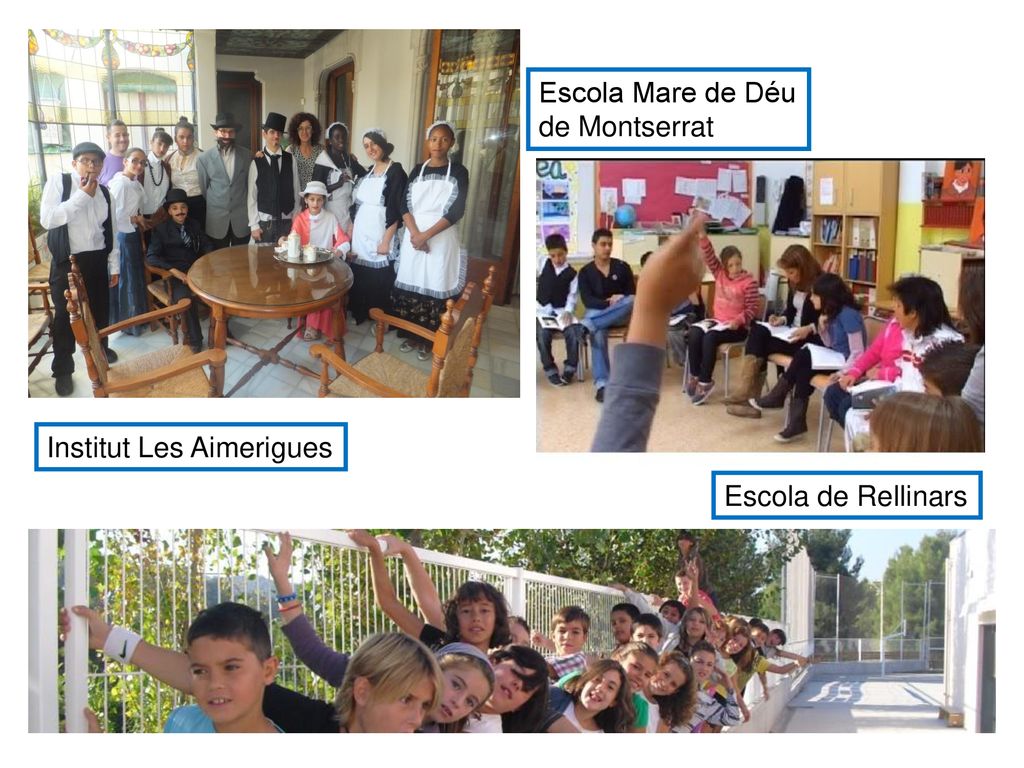 Escola Mare de Déu de Montserrat Institut Les Aimerigues Escola de Rellinars