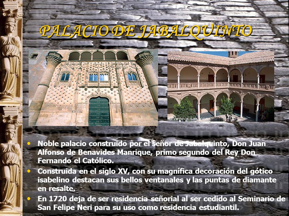 PALACIO DE JABALQUINTO