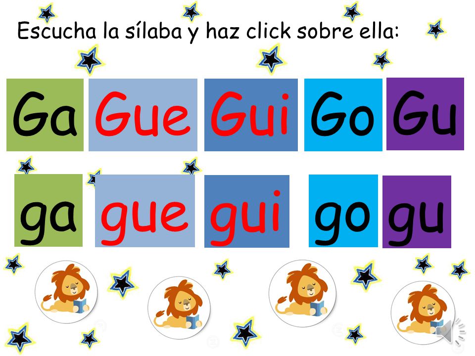 Ga Gue Gui Go Gu ga gue gui go gu