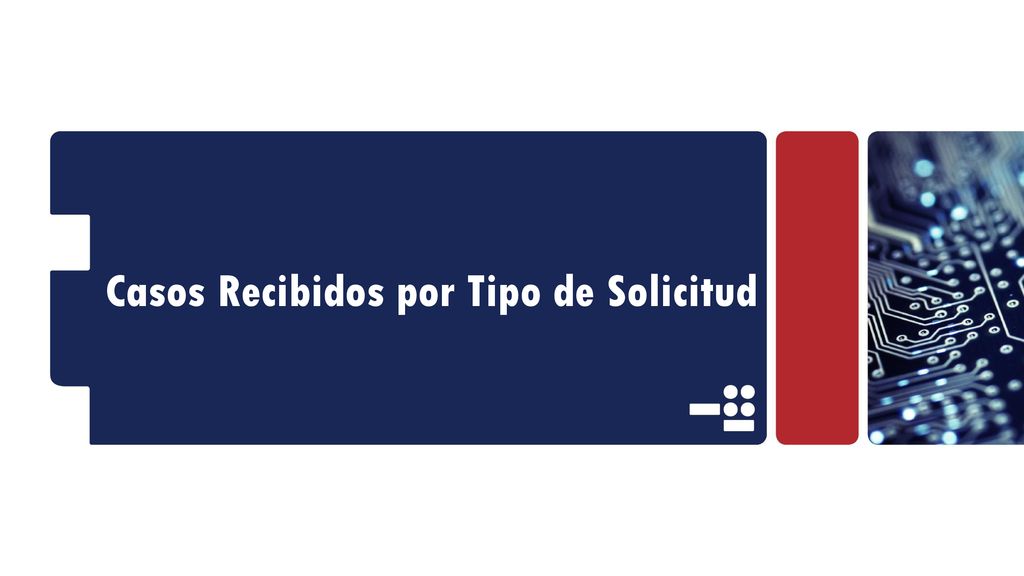 Casos Recibidos por Tipo de Solicitud