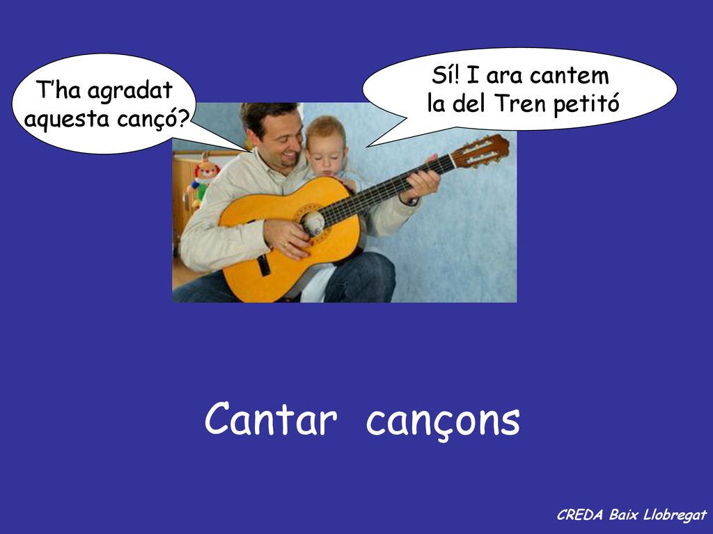 Cantar cançons Sí! I ara cantem T’ha agradat la del Tren petitó