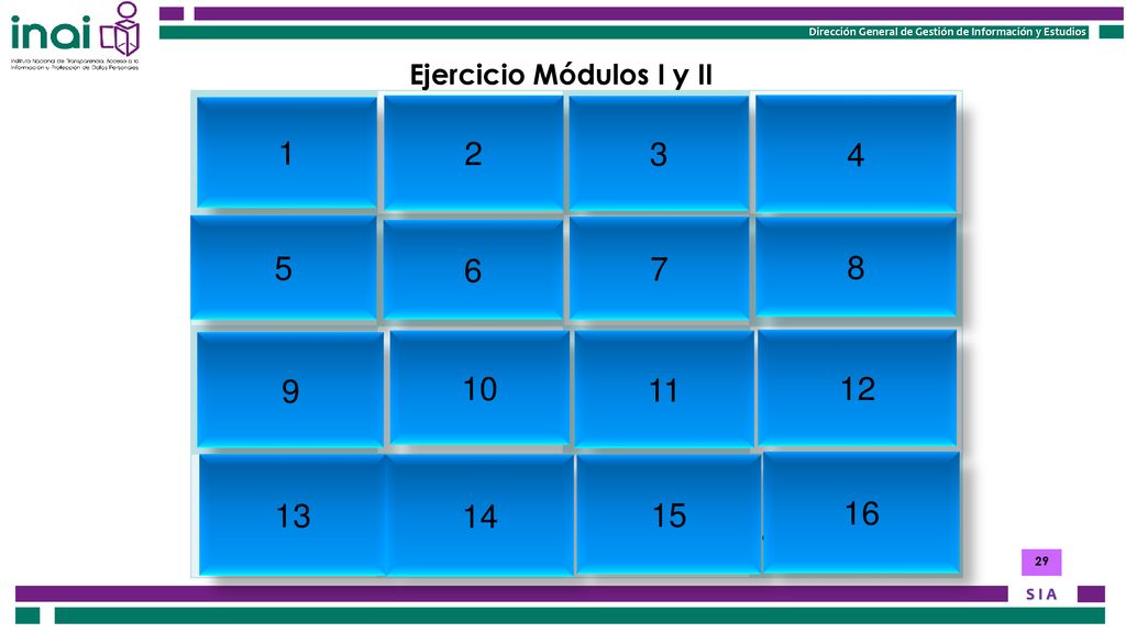 Ejercicio Módulos I y II Gana