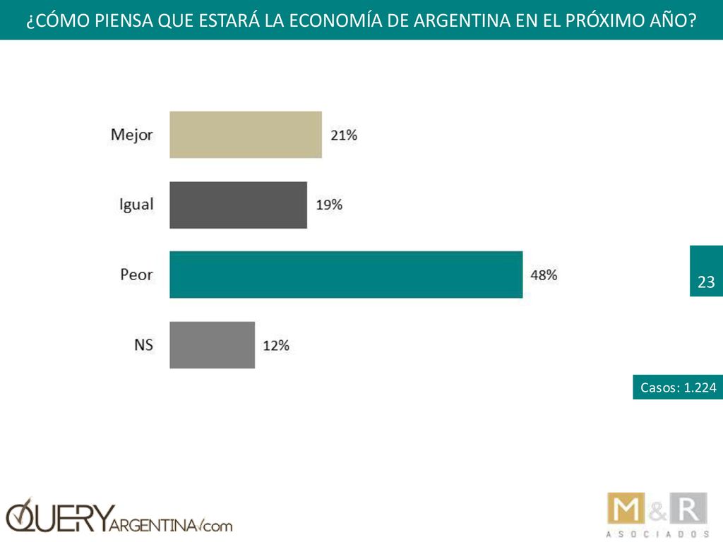 ¿cómo piensa que estará la economía de argentina en el próximo año
