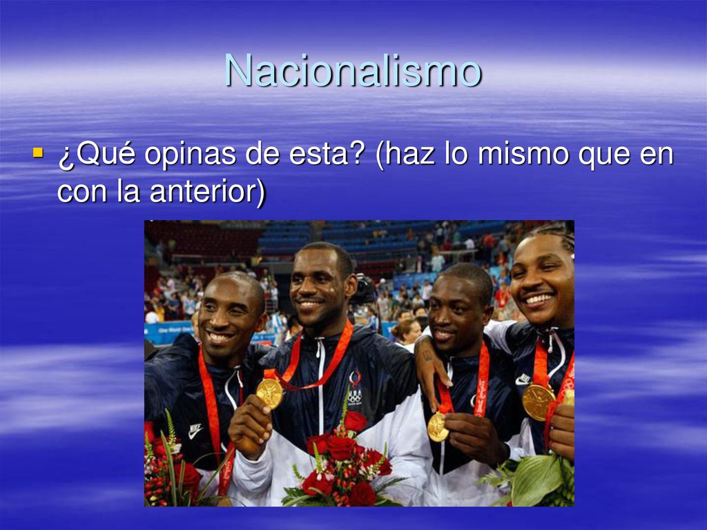 Nacionalismo ¿Qué opinas de esta (haz lo mismo que en con la anterior) 2008 Beijing