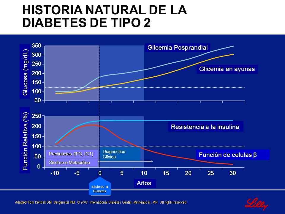 Natural History of Type 2 Diabetes