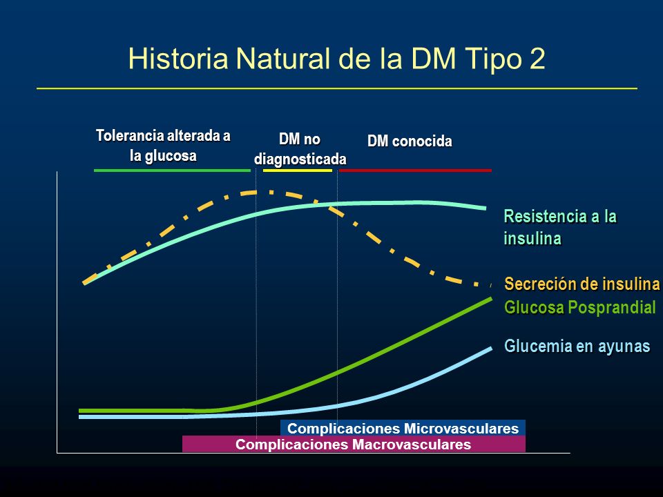 Historia Natural de la DM Tipo 2