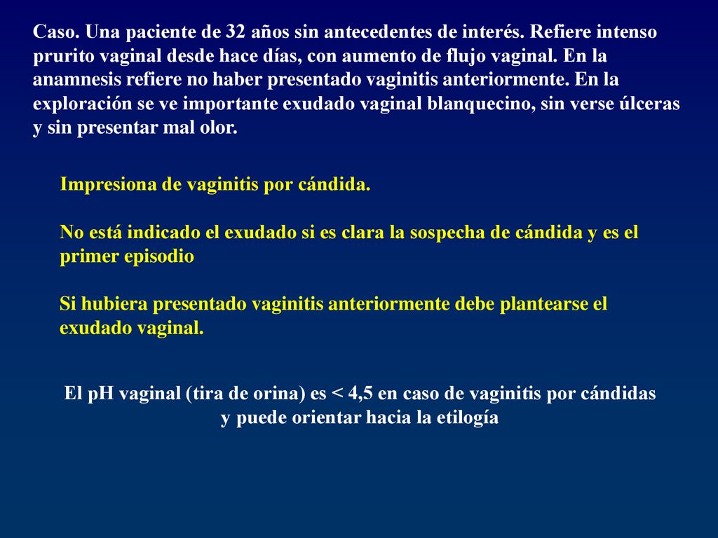 Caso. Una paciente de 32 años sin antecedentes de interés