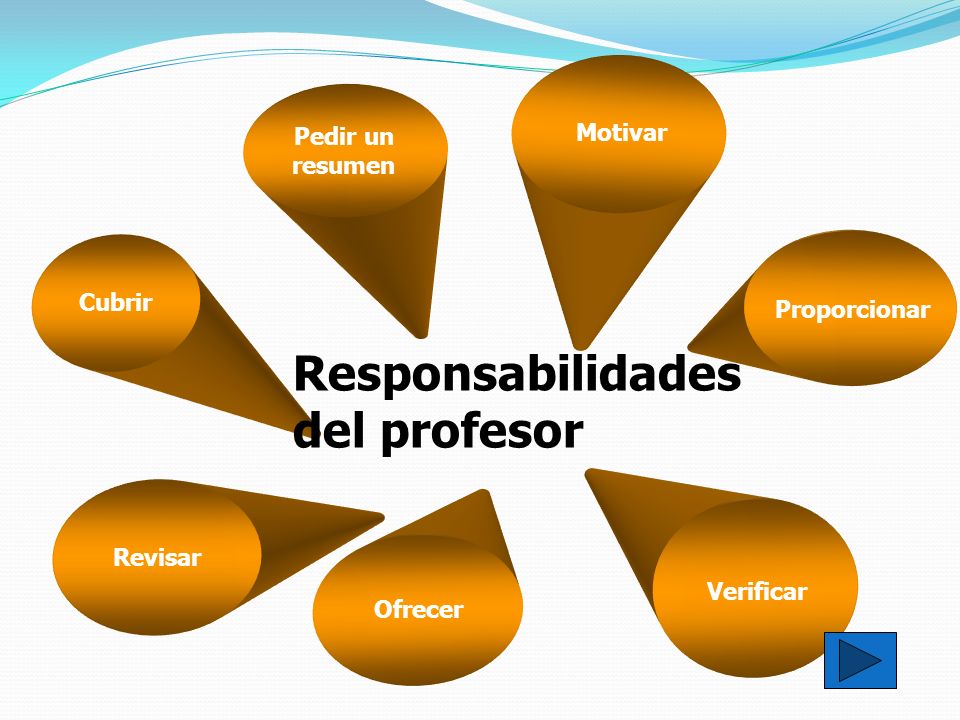 Responsabilidades del profesor