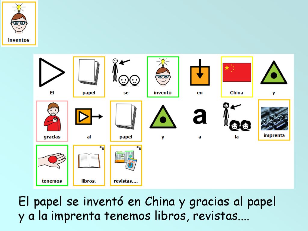 El papel se inventó en China y gracias al papel y a la imprenta tenemos libros, revistas....