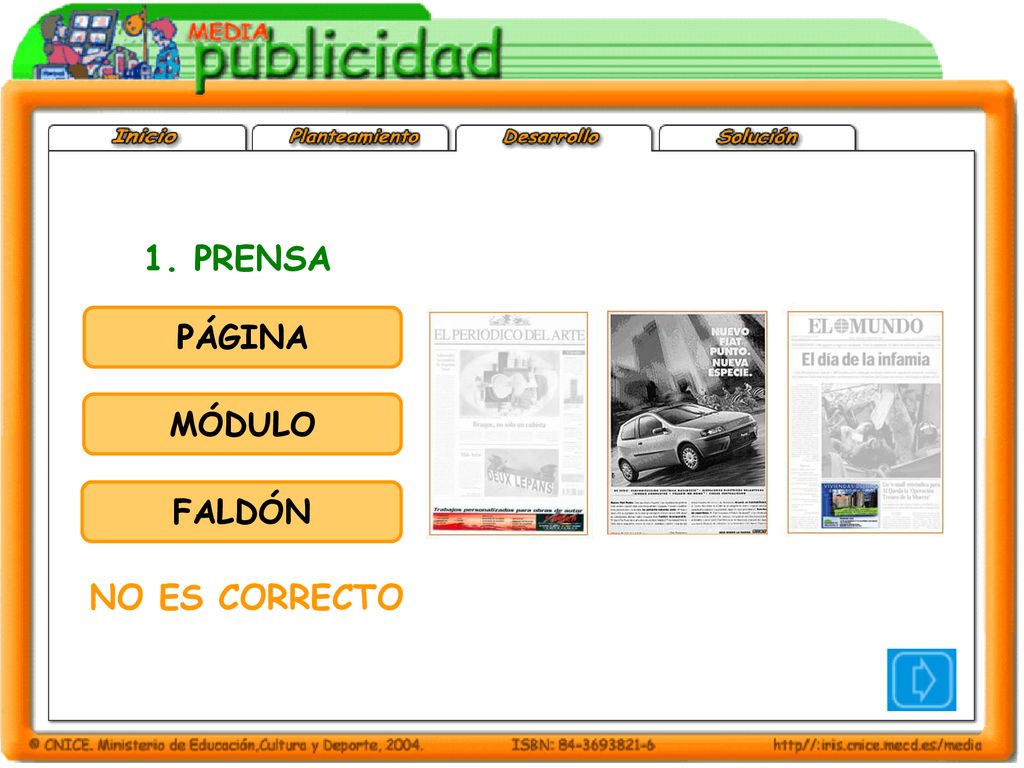 1. PRENSA PÁGINA MÓDULO FALDÓN NO ES CORRECTO