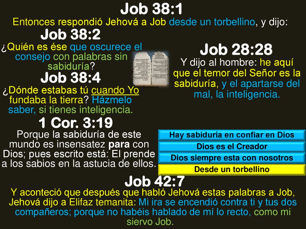 Hay sabiduría en confiar en Dios Dios siempre esta con nosotros