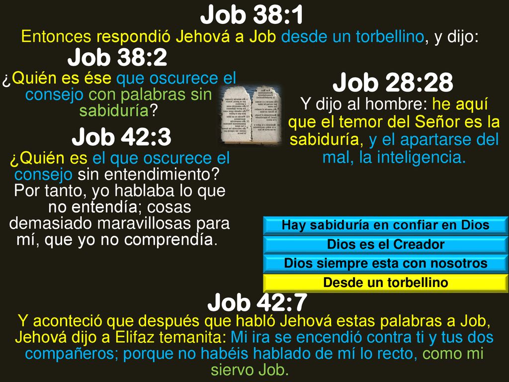 Hay sabiduría en confiar en Dios Dios siempre esta con nosotros