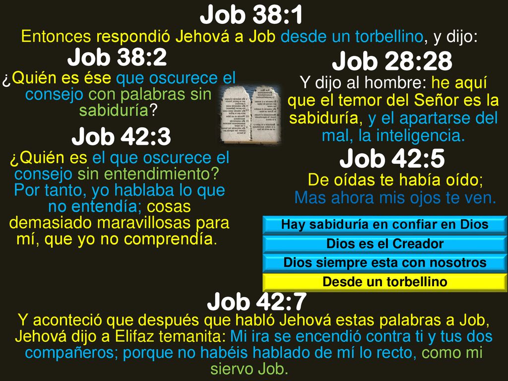 Hay sabiduría en confiar en Dios Dios siempre esta con nosotros