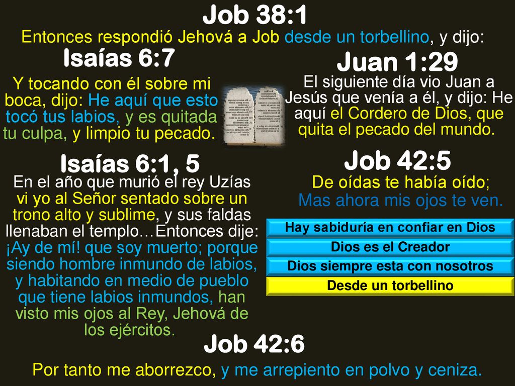 Hay sabiduría en confiar en Dios Dios siempre esta con nosotros